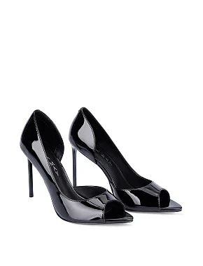 Жіночі шкіряні туфлі чорні - фото 2 - Miraton