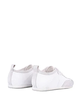 Жіночі кросівки шкіряні білі - фото 3 - Miraton