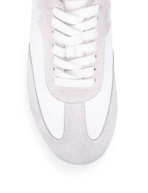 Жіночі кросівки шкіряні білі - фото 4 - Miraton