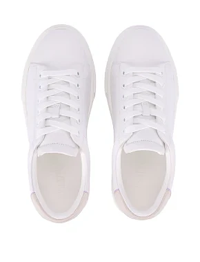 Жіночі кеди шкіряні білі - фото 1 - Miraton