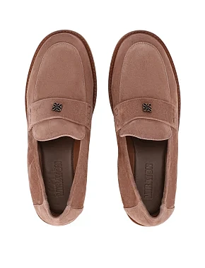 Жіночі туфлі велюрові бежеві - фото 1 - Miraton