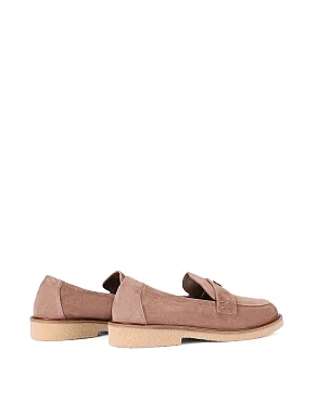 Жіночі туфлі велюрові бежеві - фото 3 - Miraton