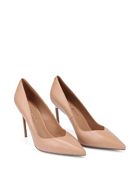 Жіночі туфлі шкіряні бежеві - фото 2 - Miraton