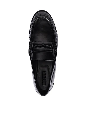 Женские туфли лаковые черные - фото 5 - Miraton