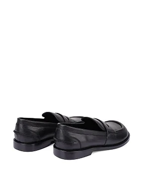 Жіночі туфлі шкіряні чорні - фото 3 - Miraton