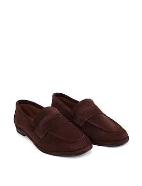 Жіночі сліпери велюрові коричневі - фото 2 - Miraton