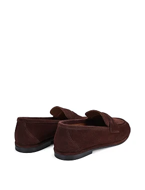 Жіночі сліпери велюрові коричневі - фото 3 - Miraton