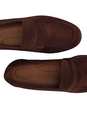 Жіночі сліпери велюрові коричневі - фото 5 - Miraton