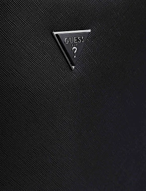 Мужская сумка из экокожи черная - фото 3 - Miraton