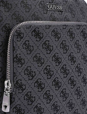 Мужская сумка мессенджер из экокожи черная - фото 3 - Miraton