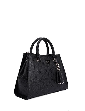 Женская сумка из экокожи черная - фото 1 - Miraton