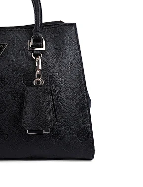 Женская сумка из экокожи черная - фото 3 - Miraton