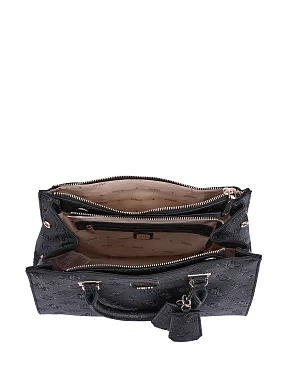 Женская сумка из экокожи черная - фото 5 - Miraton