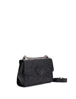 Женская сумка кросс-боди из экокожи черная - фото 1 - Miraton