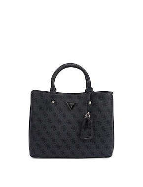 Женская сумка из экокожи черная - фото  - Miraton