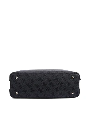 Женская сумка из экокожи черная - фото 5 - Miraton