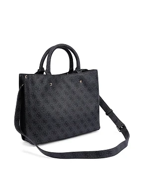 Женская сумка из экокожи черная - фото 6 - Miraton