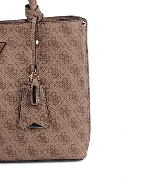 Женская сумка из экокожи бежевая - фото 3 - Miraton