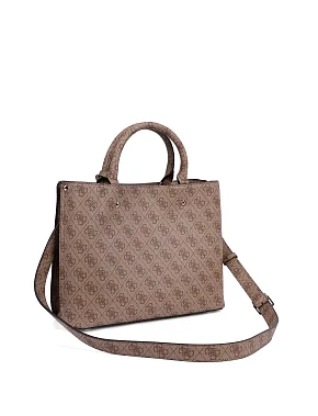 Женская сумка из экокожи бежевая - фото 6 - Miraton