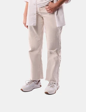 Жіночі кросівки з екошкіри білі - фото 6 - Miraton