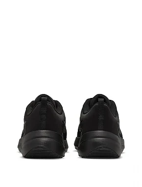 Чоловічі кросівки Nike Downshifter 12 текстильні чорні - фото 4 - Miraton