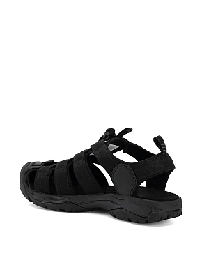 Мужские сандалии CMP SAHIPH HIKING SANDAL из экокожи черные - фото 2 - Miraton