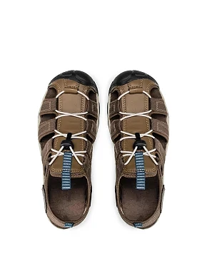 Мужские сандалии CMP SAHIPH HIKING SANDAL из экокожи коричневые - фото 4 - Miraton