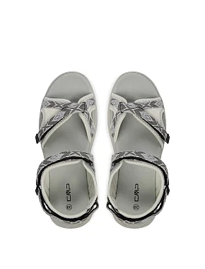 Жіночі сандалі CMP ALMAAK HIKING SANDAL шкіряні сірі - фото 3 - Miraton