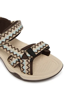 Женские сандалии CMP HAMAL HIKING SANDAL из экокожи бежевые - фото 5 - Miraton