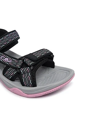 Жіночі сандалі CMP HAMAL HIKING SANDAL з екошкіри сірі - фото 5 - Miraton