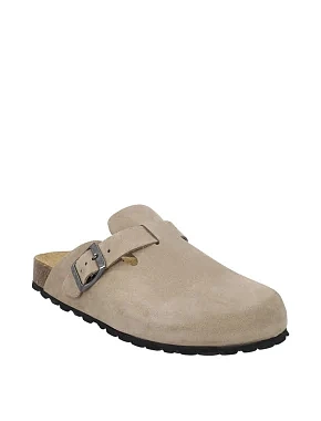 Женские сабо CMP NAVARRO SLIPPERS замшевые бежевые - фото 2 - Miraton