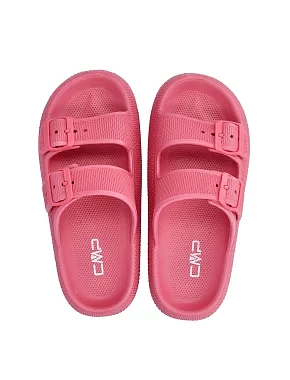 Жіночі шльопанці CMP BELEM SLIPPER гумові коралові - фото 4 - Miraton