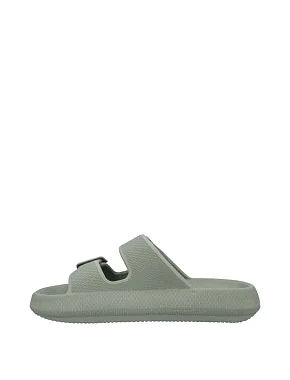 Женские шлепанцы CMP BELEM SLIPPER резиновые зеленые - фото 1 - Miraton