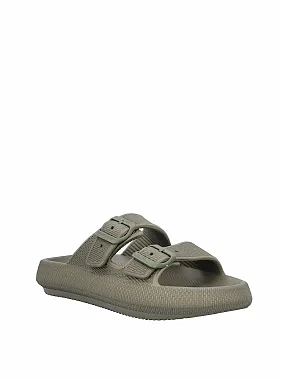 Чоловічі шльопанці CMP BELEM SLIPPER гумові зелені - фото 1 - Miraton