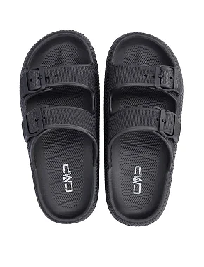 Чоловічі шльопанці CMP BELEM SLIPPER гумові чорні - фото 4 - Miraton