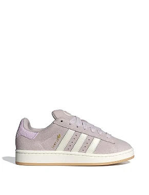 Женские кеды Adidas CAMPUS 00s кожаные розовые - фото  - Miraton