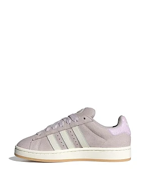Женские кеды Adidas CAMPUS 00s кожаные розовые - фото 1 - Miraton