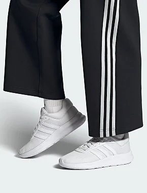 Жіночі кросівки Adidas LITE RACER 4.0 текстильні білі - фото 1 - Miraton