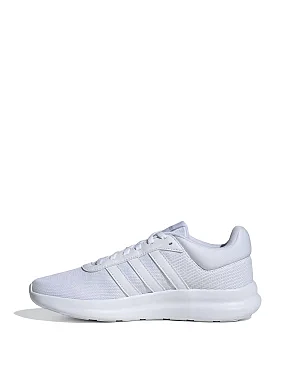Жіночі кросівки Adidas LITE RACER 4.0 текстильні білі - фото 2 - Miraton