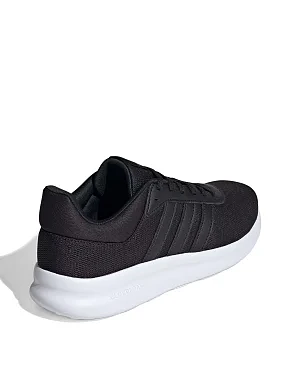 Женские кроссовки Adidas LITE RACER 4.0 текстильные черные - фото 3 - Miraton