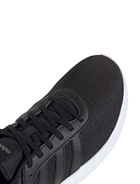 Женские кроссовки Adidas LITE RACER 4.0 текстильные черные - фото 7 - Miraton