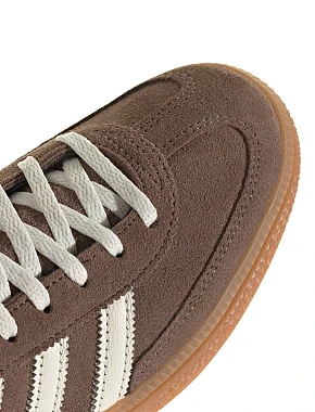 Женские кеды Adidas HANDBALL SPEZIAL кожаные коричневые - фото 8 - Miraton