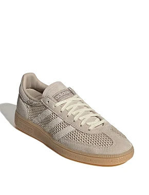 Женские кеды Adidas HANDBALL SPEZIAL кожаные бежевые - фото 2 - Miraton