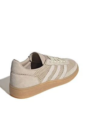 Женские кеды Adidas HANDBALL SPEZIAL кожаные бежевые - фото 3 - Miraton