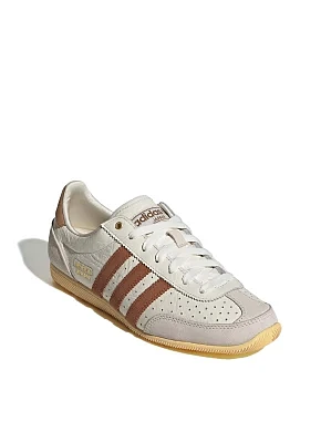 Жіночі кеди Adidas JAPAN шкіряні бежеві - фото 2 - Miraton