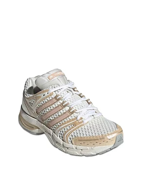 Женские кроссовки Adidas ADISTAR CONTROL 5 текстильные молочного цвета - фото 2 - Miraton