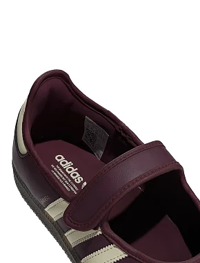 Жіночі кеди Adidas SAMBA JANE шкіряні бордові - фото 7 - Miraton