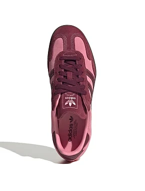 Женские кеды Adidas SAMBA OG кожаные розовые - фото 4 - Miraton