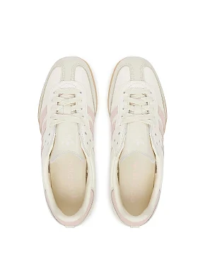 Жіночі кеди Adidas SAMBA OG шкіряні молочного кольору - фото 3 - Miraton
