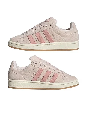 Женские кеды Adidas CAMPUS 00s кожаные розовые - фото 5 - Miraton